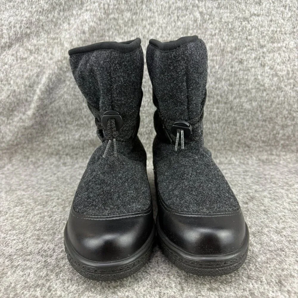 ✅Womens 7M Wanderlust Canada Alpine Grey Pull On Waterproof Winter Snow Boots - Picture 5 of 14